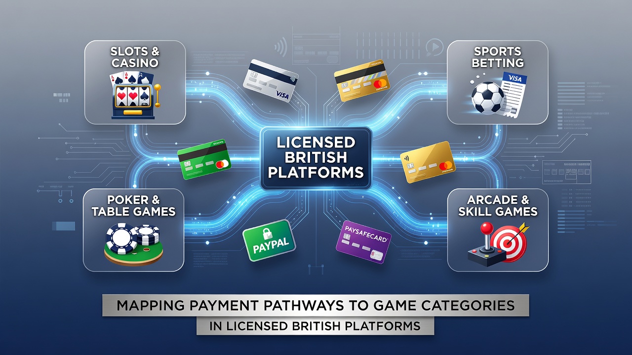 Payment Route Alignments with Game Types on Britain's Licensed Platforms